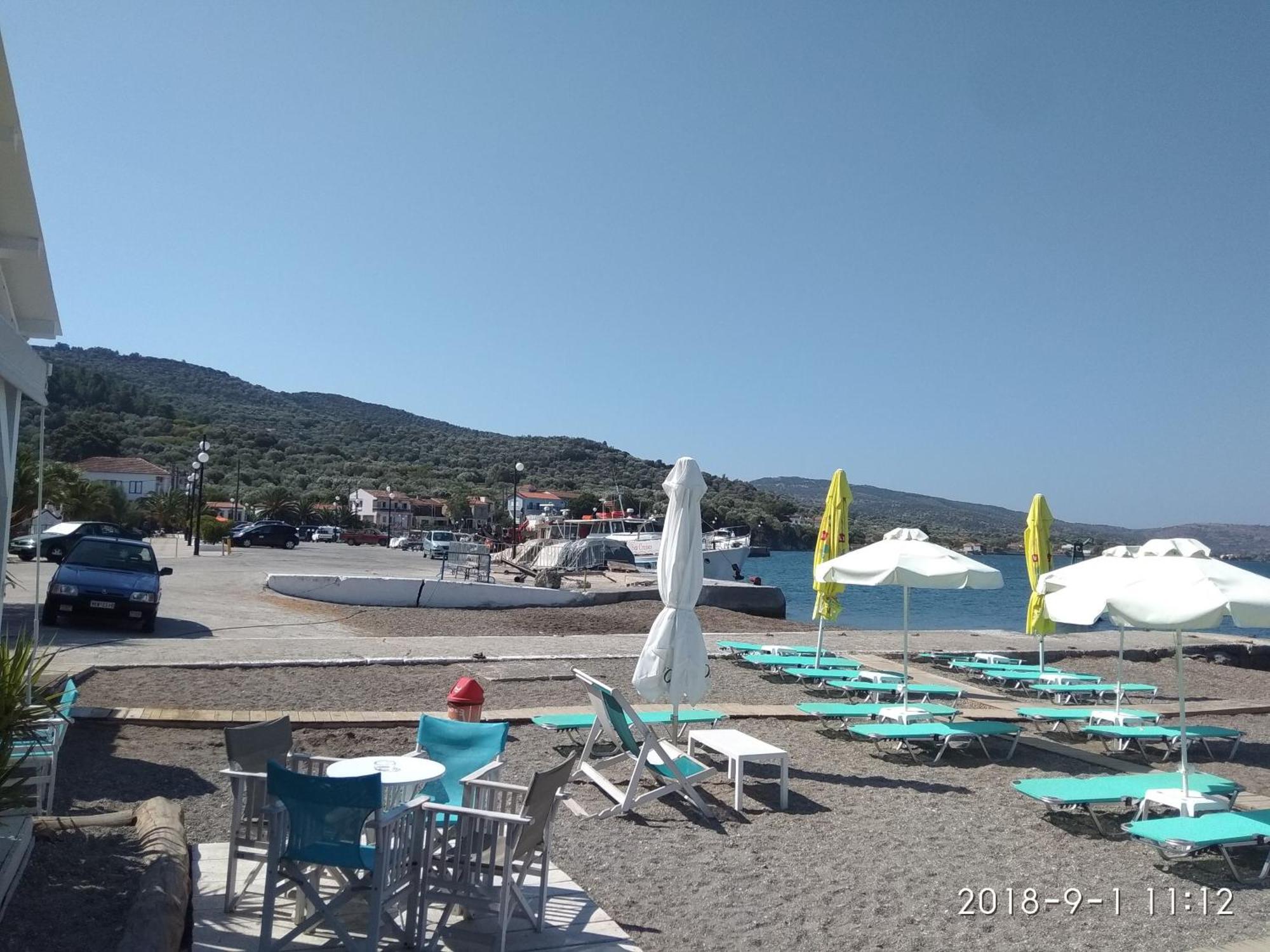 Holiday House With Sea View In Skala Polichnitos Skala Polichnitou المظهر الخارجي الصورة