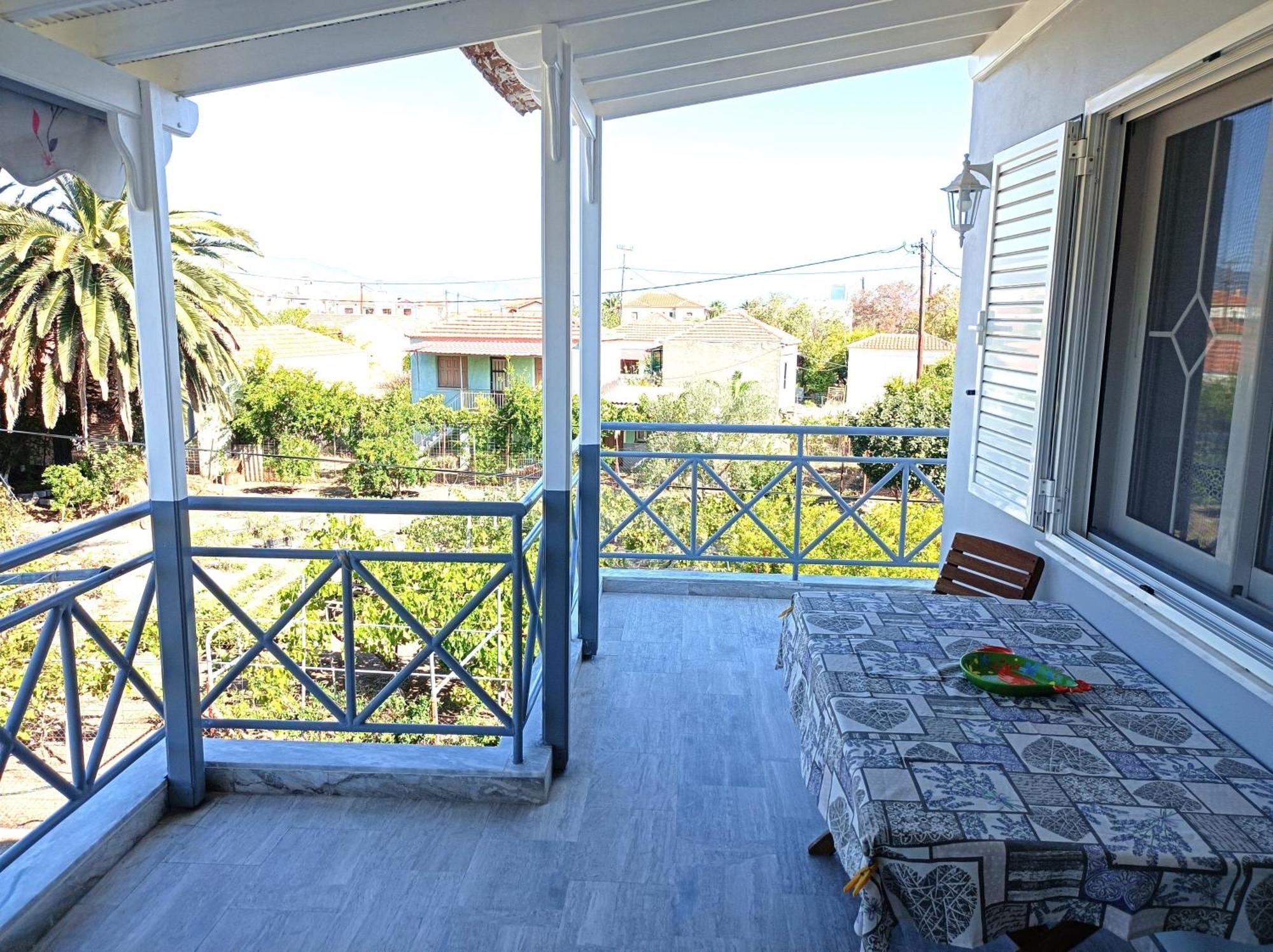 Holiday House With Sea View In Skala Polichnitos Skala Polichnitou المظهر الخارجي الصورة